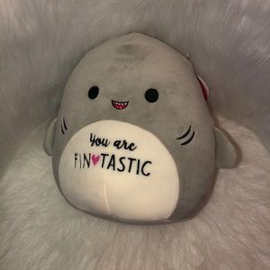Shark valentine’s Day squishmallow